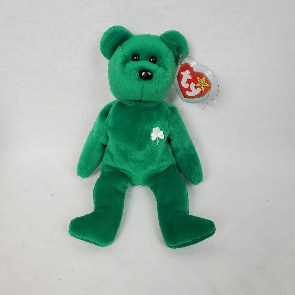 Ty Beanie Baby Erin The Bear 1997 Retired Plush Toy 1862 Mint condition